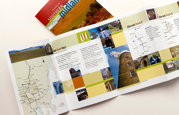 Touring guide brochure, Southern Midlands Council